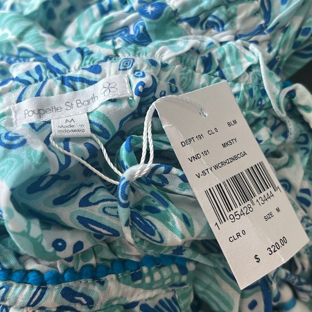 Poupette St. Barth Clara Sleeveless Mini Dress, Revolve, NWT, Size M - Picture 12 of 14